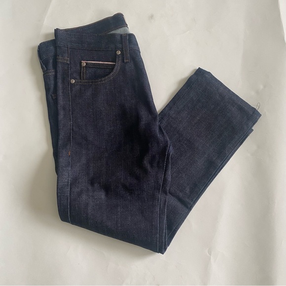 Dark Blue Raw Naked And Famous Denim - Picture 2 of 6